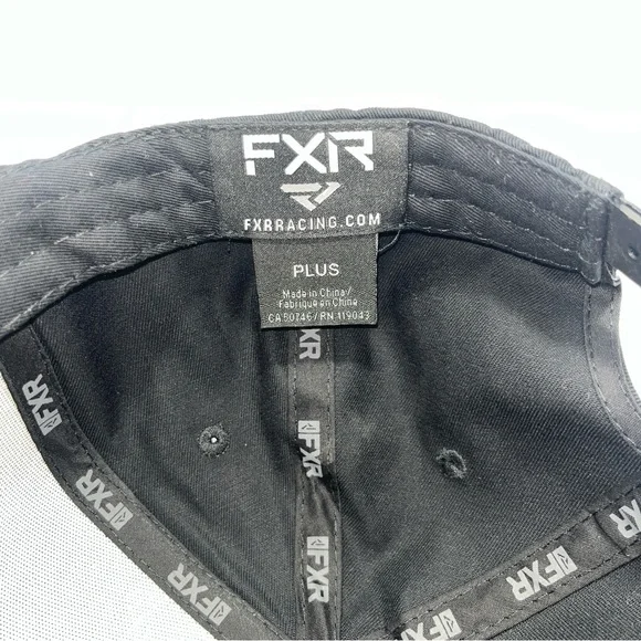 FXR Two-Tone Blue and Black Snapback Hat - Picture 4 of 4